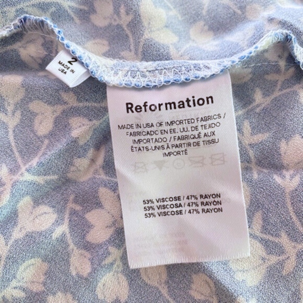 NEW Reformation Mica Dress Marie 2 - Picture 12 of 17